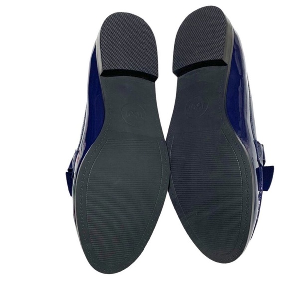 NEW | 1901 Navy Patent Leather Loafers with Bows 🎀🎀 - Picture 10 of 14